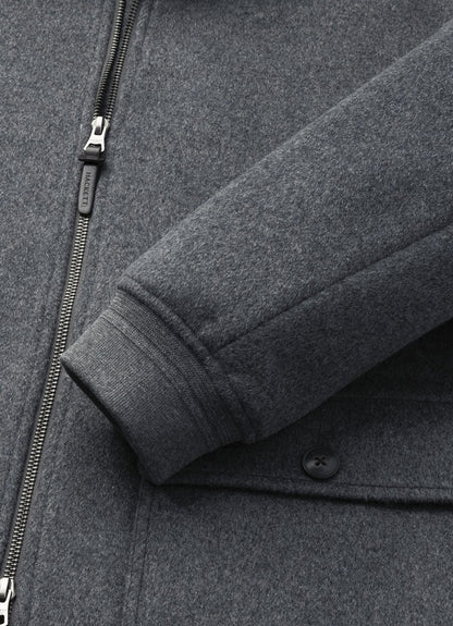 Quilted Blouson Jacket