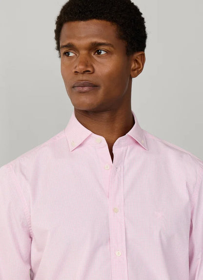 Tailored Fit City Gingham Poplin Shirt
