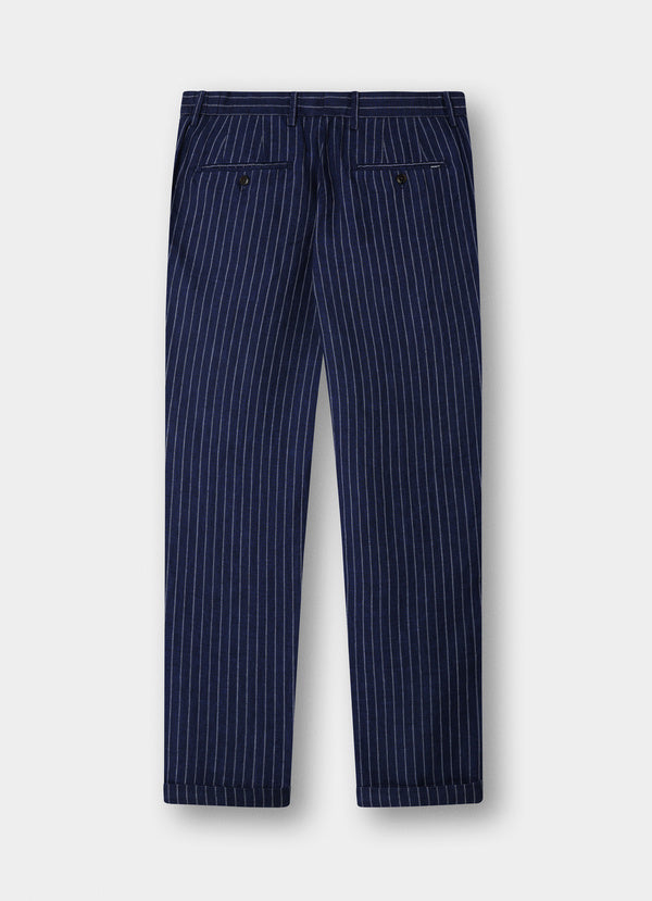 Relaxed Fit Regent Stripe Drawstring Chino