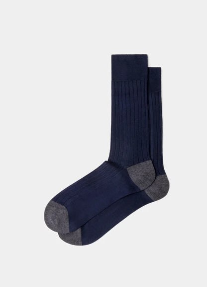 Mercerised Cotton Sock Short