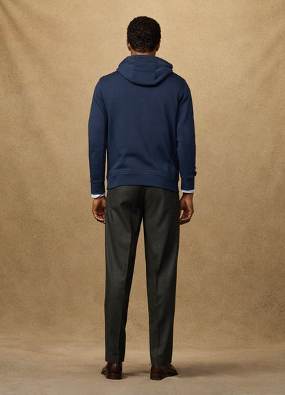 Classic Fit Branded Hooded Sweat