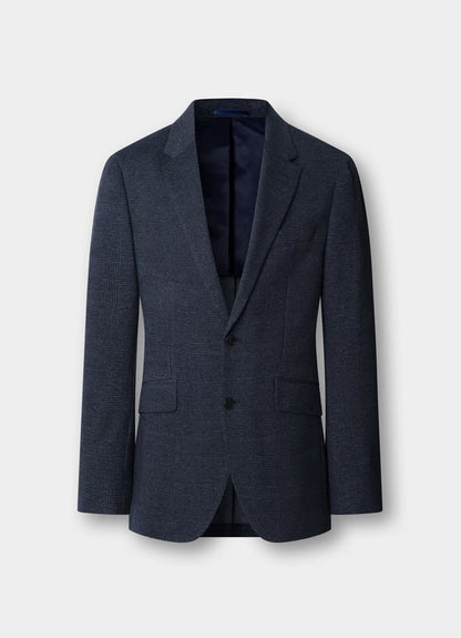 Jersey Glencheck Blazer