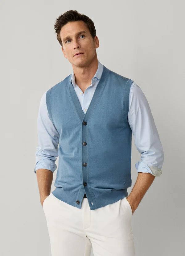 Merino Wool Waistcoat
