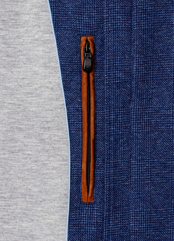 Jersey Glencheck Gilet