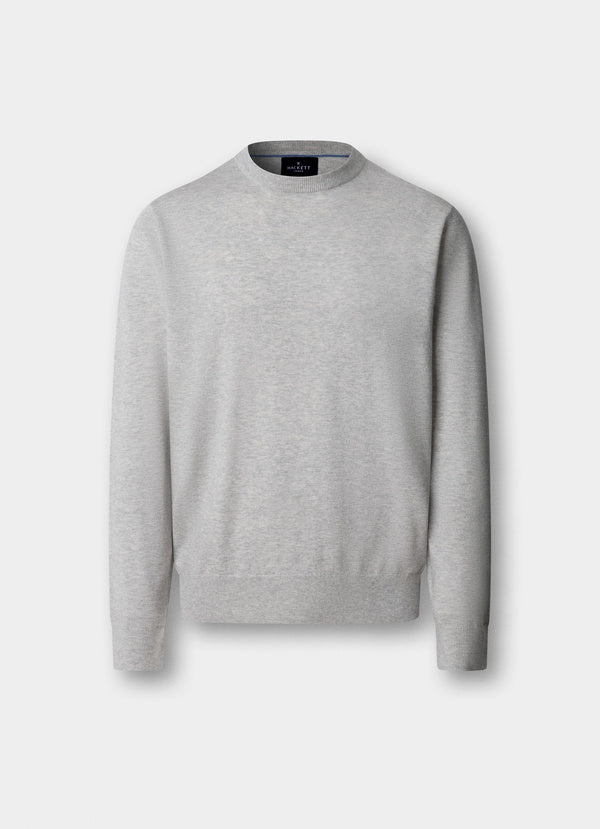 Cotton-Cashmere Crew-Neck Jumper