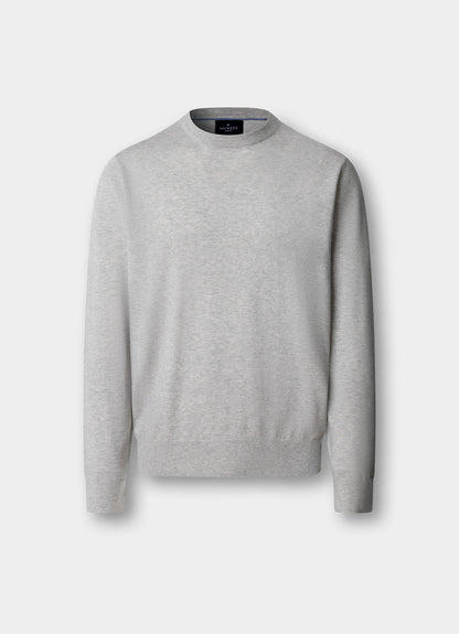 Cotton-Cashmere Crew-Neck Jumper