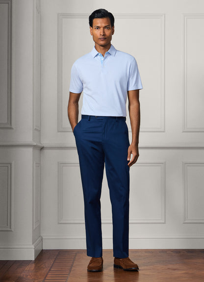 Classic Fit Cotton Silk Short Sleeve Polo