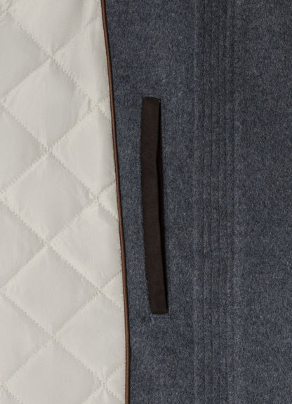 Quilted Blouson Jacket