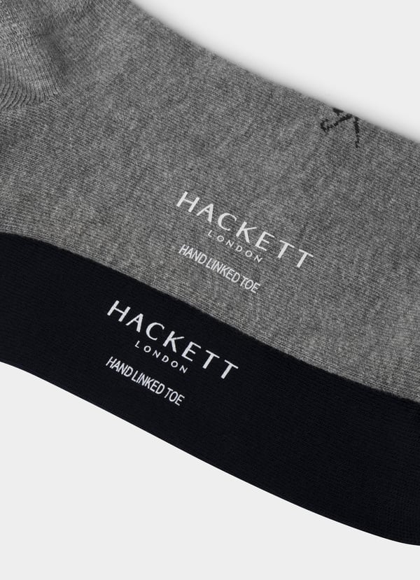 Two Pack Solid Trainer Socks
