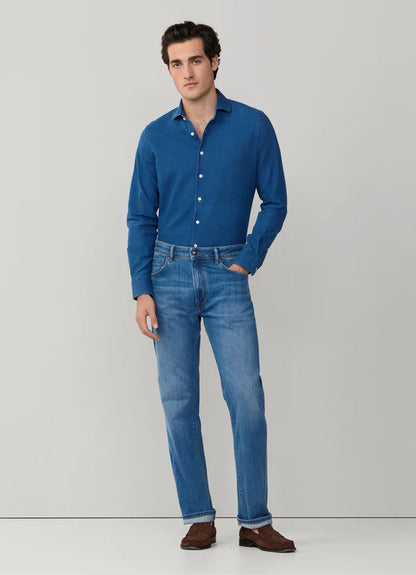Classic Fit Lux Light Wash Denim