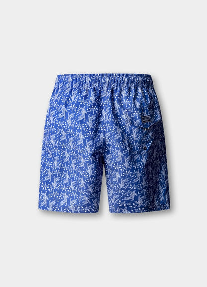Tiger Print Swim Shorts