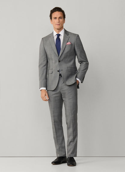 Wool Glen Check Suit - Woven In Italy