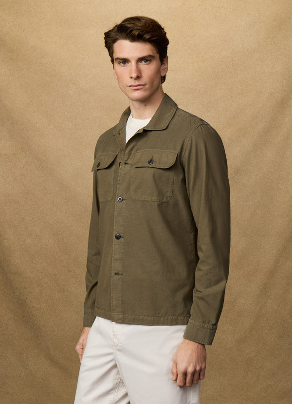 Cotton Twill Overshirt
