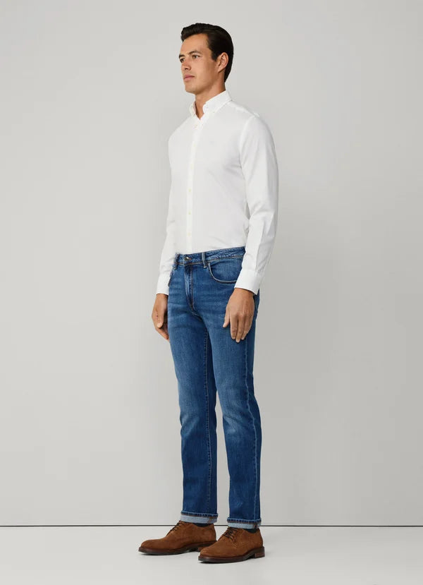 Classic Fit Vintage Wash Denim