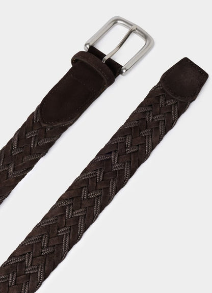 Suede Plait Belt
