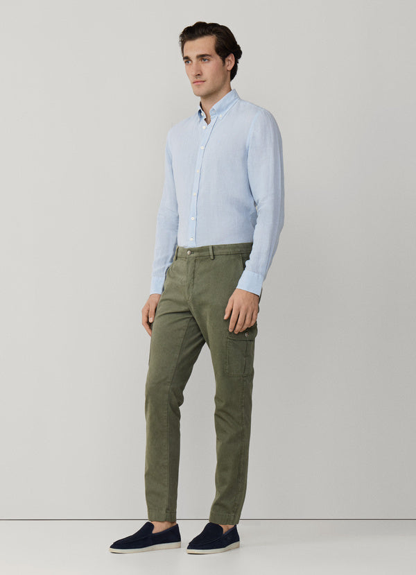 Slim Fit Kensington Devon Cargo Chino