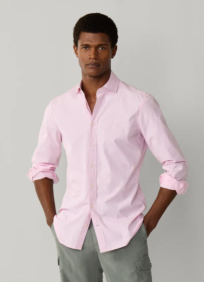 Tailored Fit City Gingham Poplin Shirt