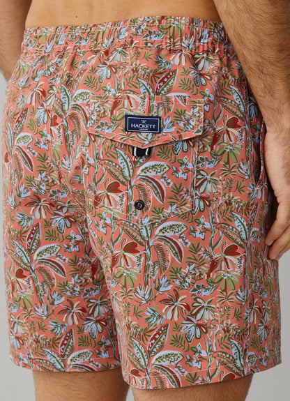 Floral Print Swim Trunk