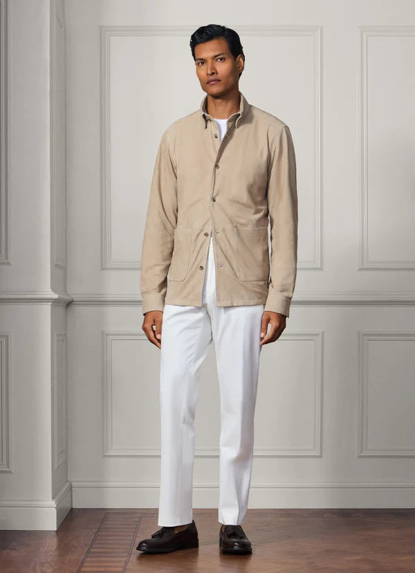 Suede Overshirt