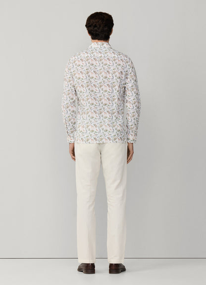 Tailored Fit Fauna Print Shirt