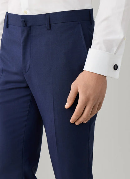 Wool Rustic Tropical Textured Suit