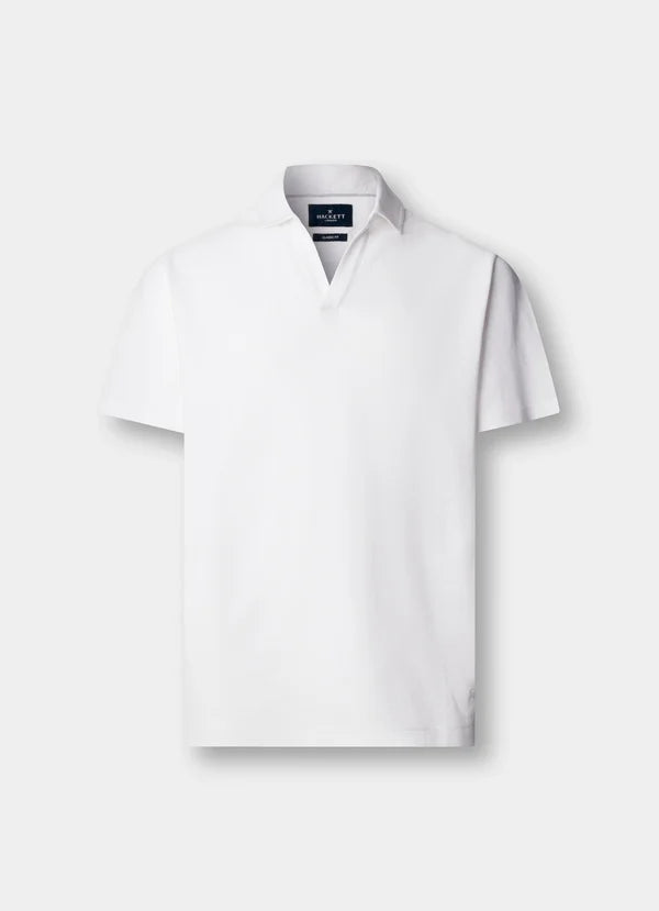 Classic Fit Short Sleeve Textured Knit Polo