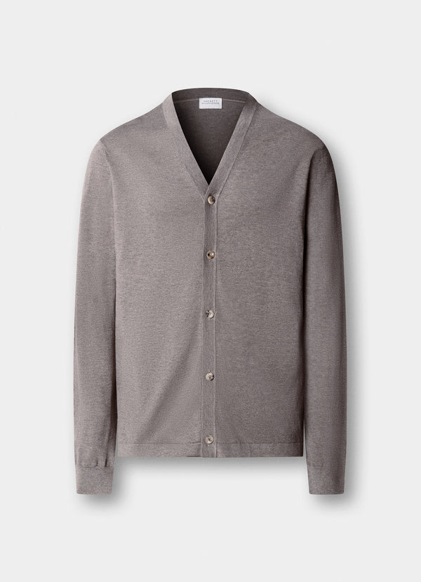 Silk-Cotton Cardigan