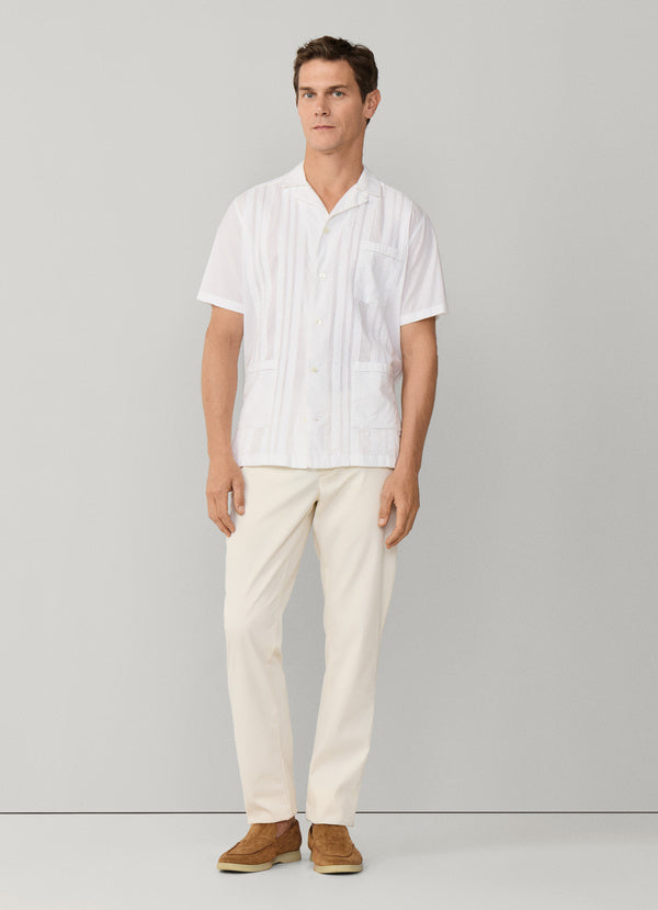 Classic Fit Guayabera Short Sleeve Shirt