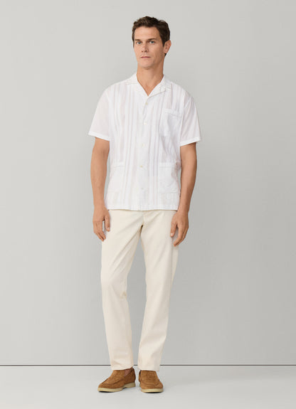 Classic Fit Guayabera Short Sleeve Shirt
