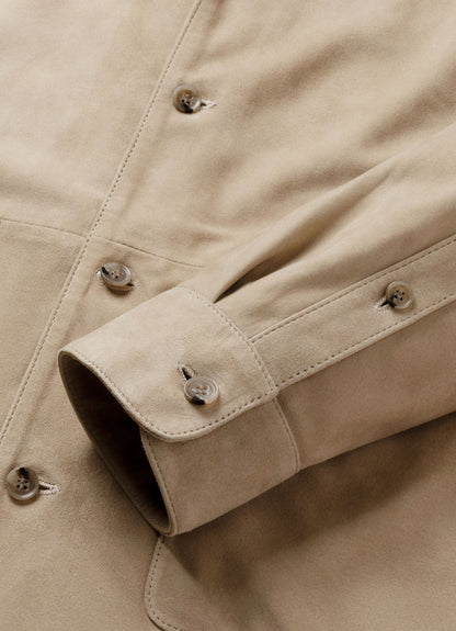 Suede Overshirt